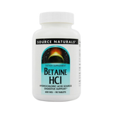 Source Naturals, Betaine HCl, 650mg, 90 Tablets