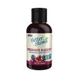 NOW Foods, BetterStevia Liquid, Pomegranate Blueberry, 2 Fl Oz