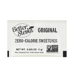 NOW Foods, Better Stevia, Zero-Calorie Sweetener, Original, 100 Packets, 3.5 Oz