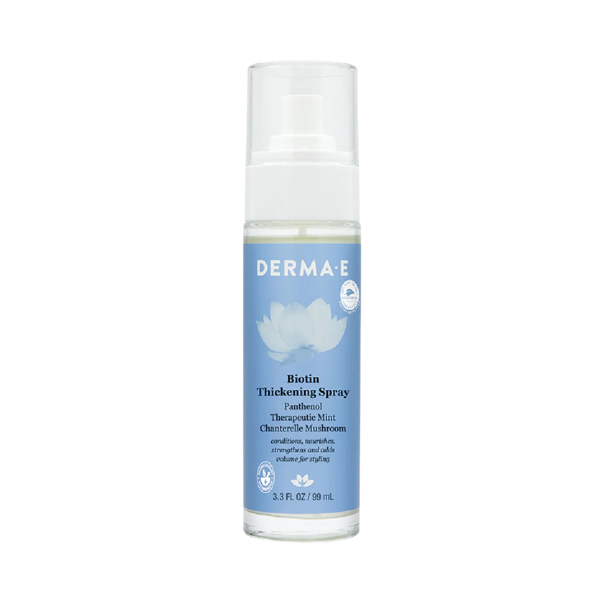 Derma E, Biotin Thickening Spray, 3.3 Fl Oz