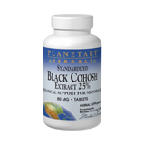 Planetary Herbals, Black Cohosh Extract 2.5% Standardized, 90 Tablets