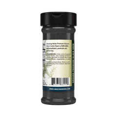 Amazing Herbs, Black Seed, Ground Premium Black Cumin Seed, 4 Oz