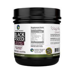 Amazing Herbs, Black Seed, Whole Premium Black Cumin Seed, 16 Oz