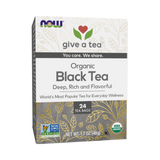 NOW Foods, Organic Black Tea, 24 Tea Bags, 1.7 Oz