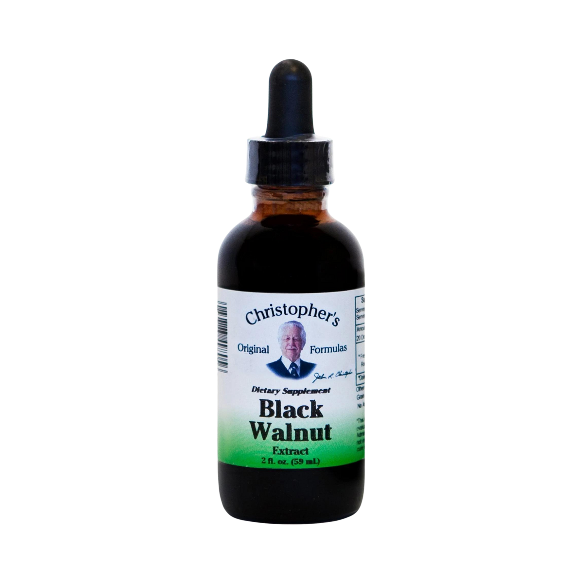 Christopher's Original Formulas, Black Walnut Hull, Alcohol Extract, 2 Oz