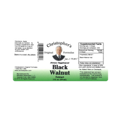 Christopher's Original Formulas, Black Walnut Hull, Alcohol Extract, 2 Oz