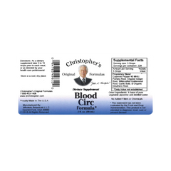 Christopher's Original Formulas, Blood Circ Formula, Glycerine Extract, 2 Oz