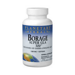 Planetary Herbals, ,Borage Super GLA 300, 30 Tablets