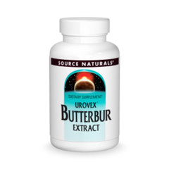 Source Naturals, Butterbur Extract, Urovex, 500mg, 30 Softgels