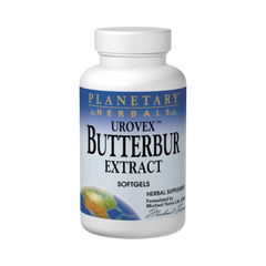 Planetary Herbals, Butterbur Extract, Urovex, 20 Softgels