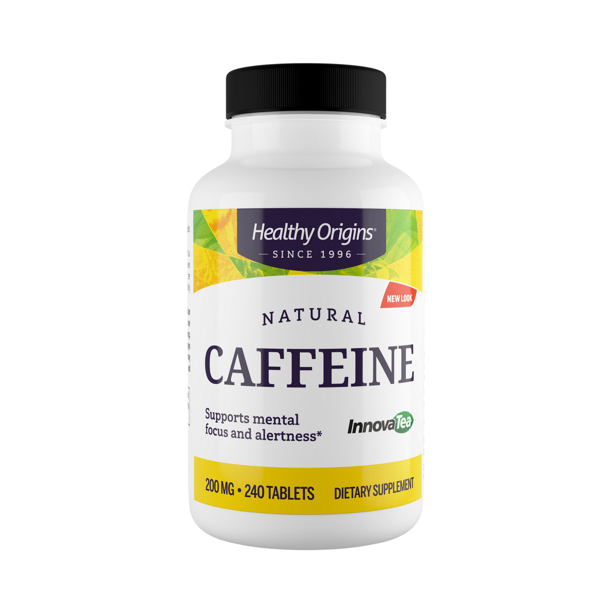 Healthy Origins, Caffeine (INNOVATEA), 200 Mg, 240 Tablets