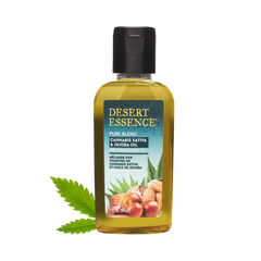 Desert Essence, Cannabis Sativa & Jojoba Pure Oil Blend, 2 Fl Oz