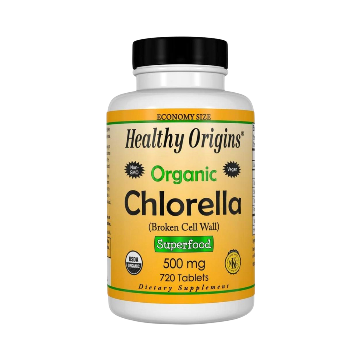 Healthy Origins, Chlorella Organic, 500 Mg, 720 Tablets