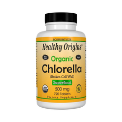 Healthy Origins, Chlorella Organic, 500 Mg, 720 Tablets