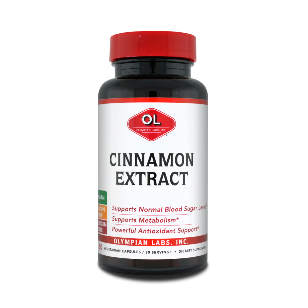 Olympian Labs, Cinnamon Extract, 60 Capsules