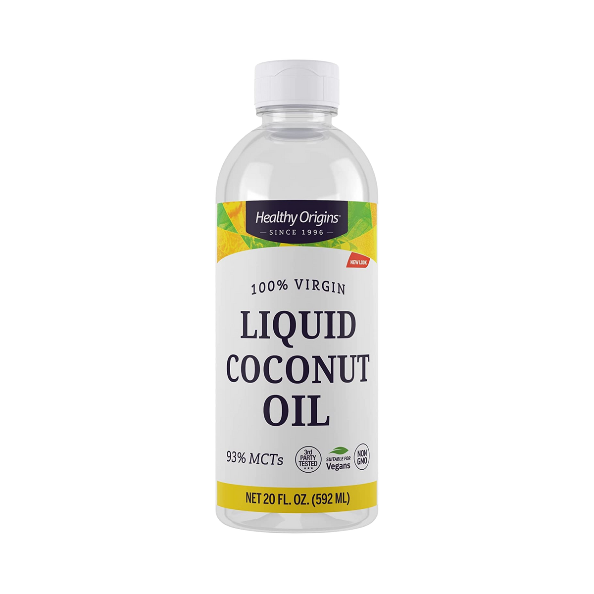 Healthy Origins, Coconut Oil Liquid, 100% Virgin, 20 Fl Oz