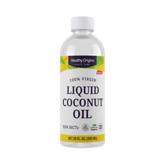 Healthy Origins, Coconut Oil Liquid, 100% Virgin, 20 Fl Oz