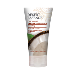 Desert Essence, Coconut Travel Size Hand & Body Lotion, 1.5 Fl Oz