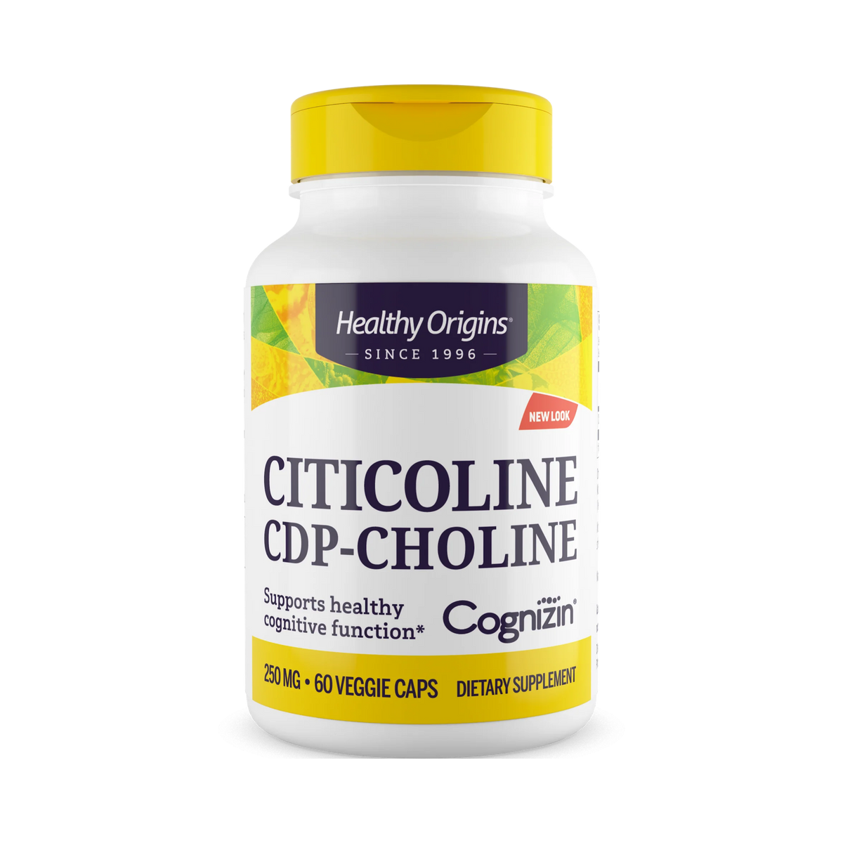 Healthy Origins, Cognizin, Citicoline, 250 Mg, 60 Veggie Caps