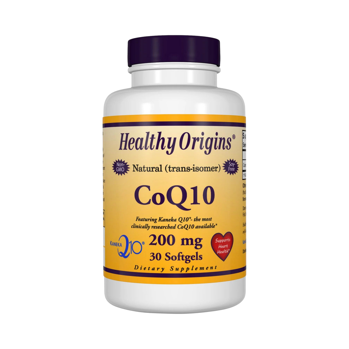 Healthy Origins, COQ10, Kaneka Q10, 200 Mg, 30 Softgels