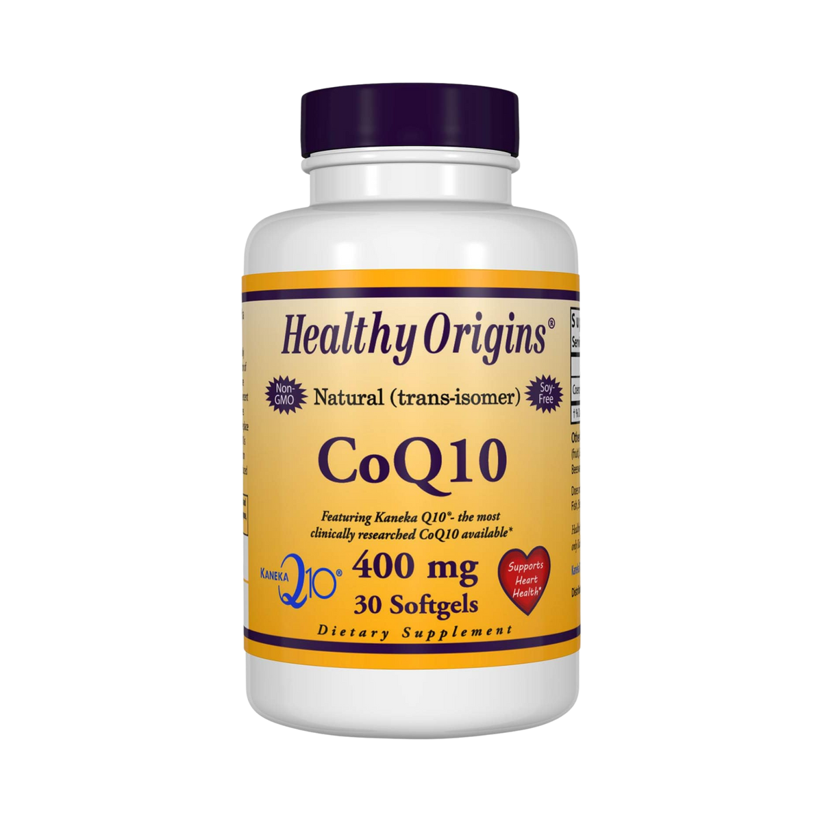 Healthy Origins, COQ10, Kaneka Q10, 400 Mg, 30 Softgels