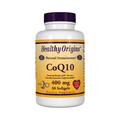 Healthy Origins, COQ10, Kaneka Q10, 400 Mg, 30 Softgels