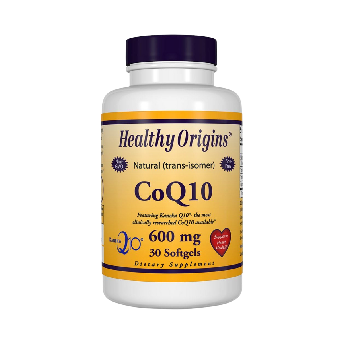 Healthy Origins, COQ10, Kaneka Q10, 600 Mg, 30 Softgels