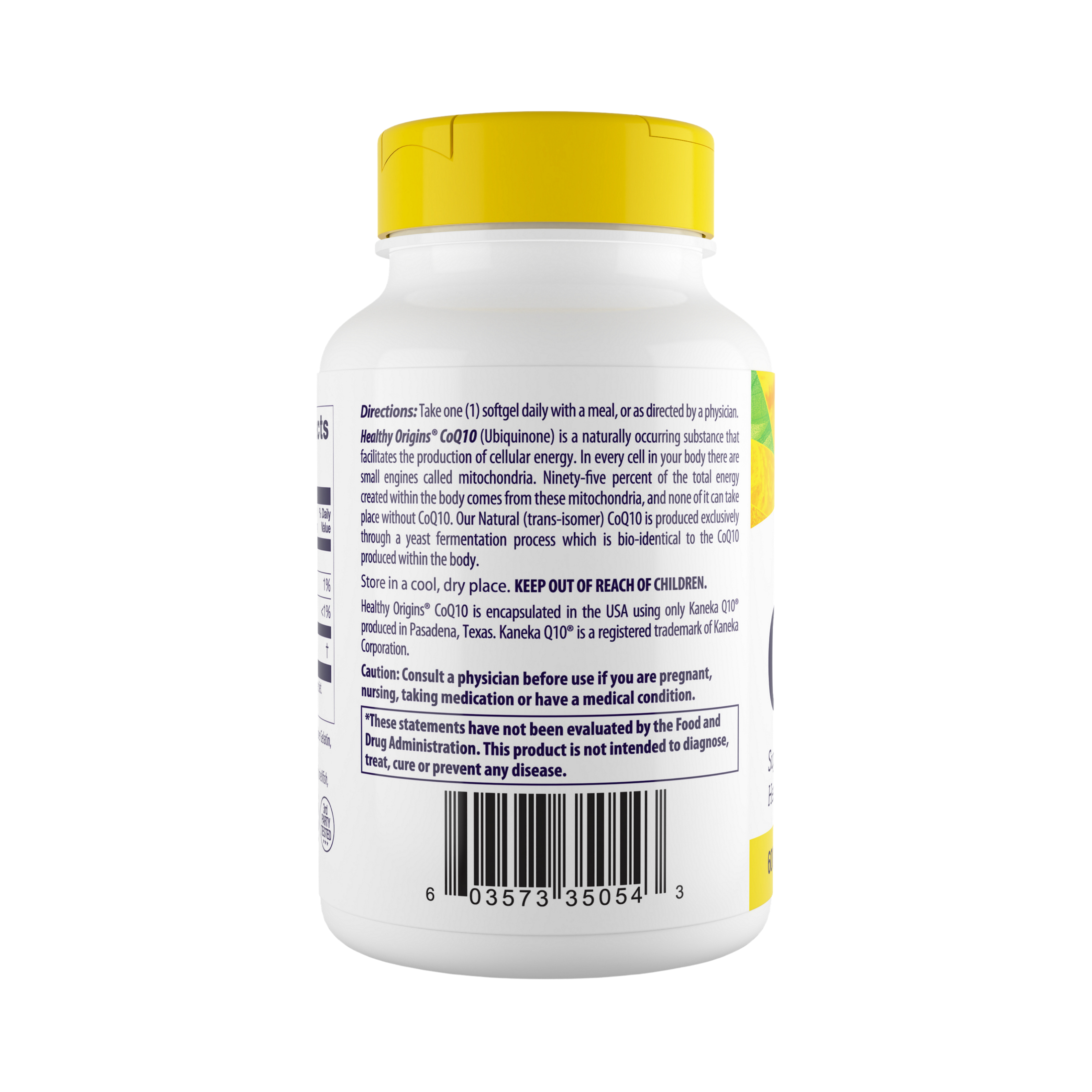 Healthy Origins, COQ10, Kaneka Q10, 600 Mg, 60 Softgels