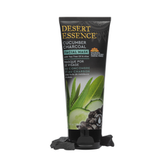 Desert Essence, Cucumber Charcoal Face Mask, 3.4 Fl Oz