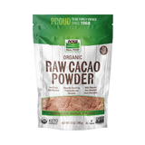 NOW Foods, Real Food, Organic Raw Cacao Powder, 12 Oz