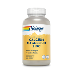 Solaray, Calcium Magnesium Zinc, 250 Capsules