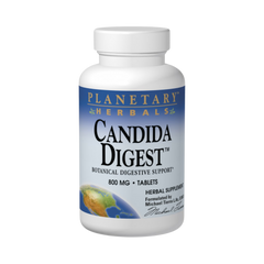 Planetary Herbals, Candida Digest, 90 Tablets