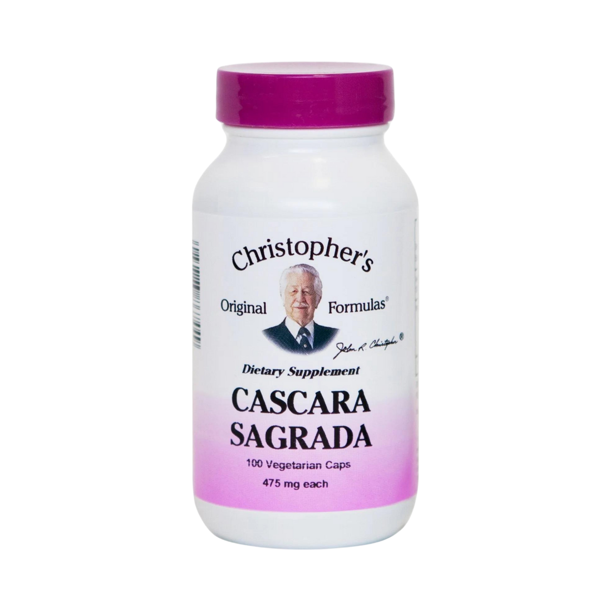 Christopher's Original Formulas, Cascara Sagrada Bark, 100 Capsules