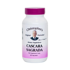 Christopher's Original Formulas, Cascara Sagrada Bark, 100 Capsules