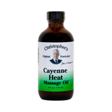 Christopher's Original Formulas, Cayenne Heat Massage Oil, 4 Oz