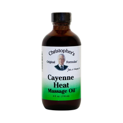 Christopher's Original Formulas, Cayenne Heat Massage Oil, 4 Oz