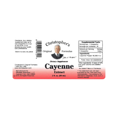 Christopher's Original Formulas, Cayenne Pepper 40,000 H.U, 2 Oz