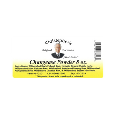 Christopher's Original Formulas, Changease Formula Powder, Bulk 8 Oz