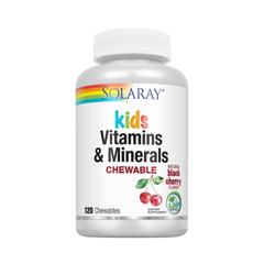 Solaray, Kids Vitamins & Minerals, 120 Chewables