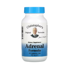 Christopher's Original Formulas, Adrenal Formula, 100 Capsules