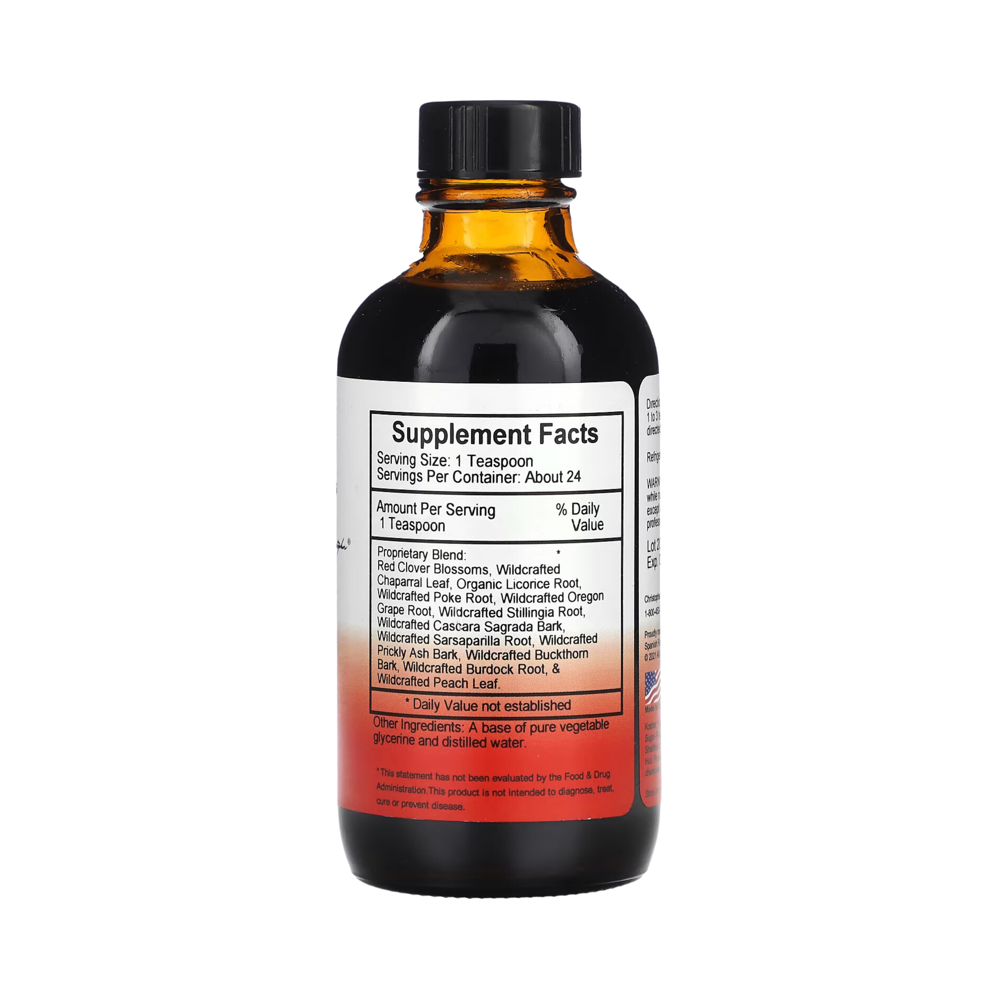 Christopher's Original Formulas, Blood Stream Formula, Syrup, 4 Oz