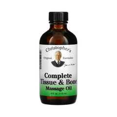 Christopher's Original Formulas, Complete Tissue & Bone Massage Oil, 4 Oz