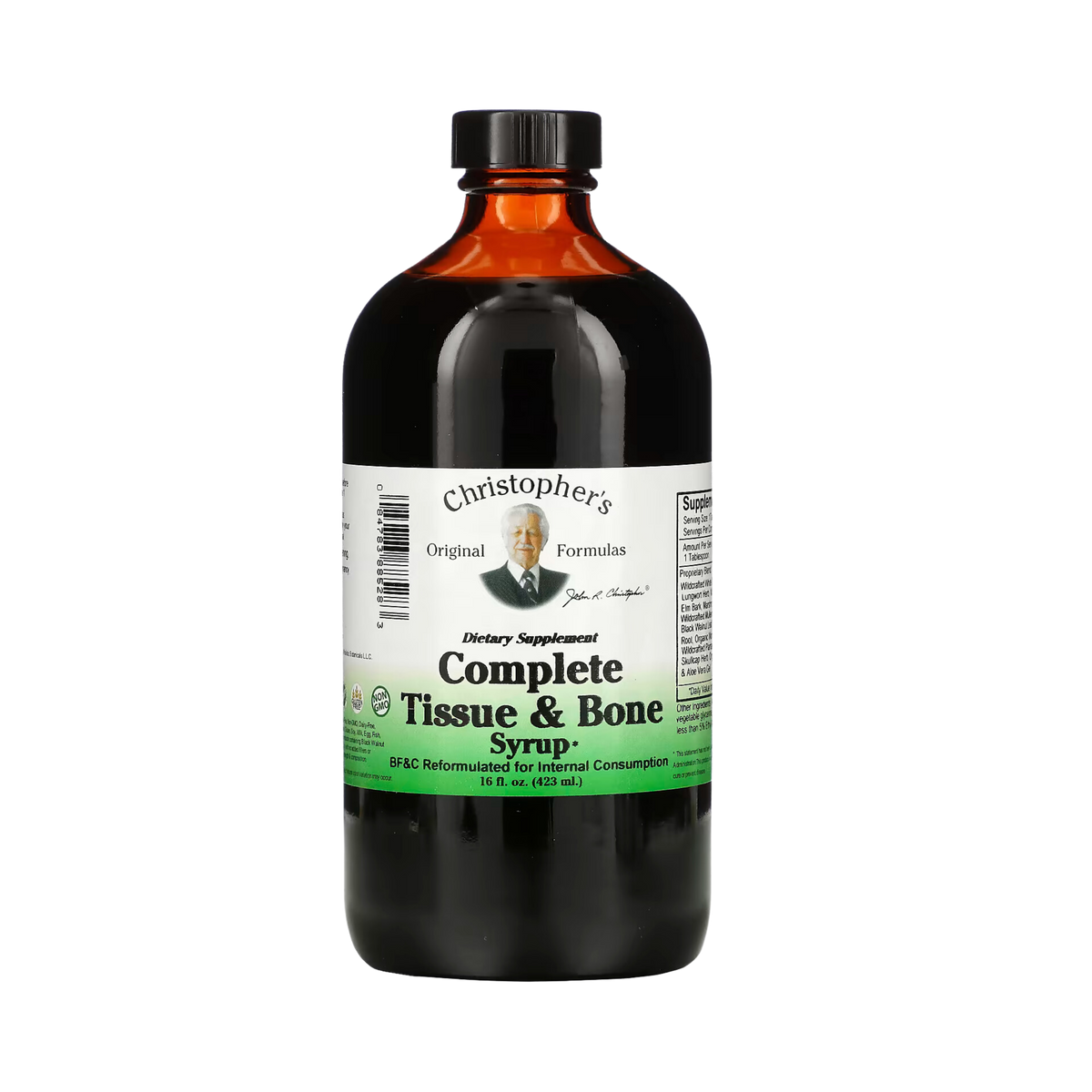 Christopher's Original Formulas, Complete Tissue & Bone Syrup, 16 Oz