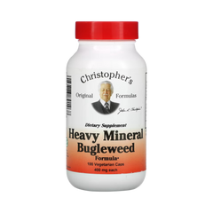 Christopher's Original Formulas, Heavy Mineral Bugleweed & Cilantro, 100 capsules