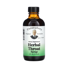 Christopher's Original Formulas, Herbal Throat Syrup, 4 Oz