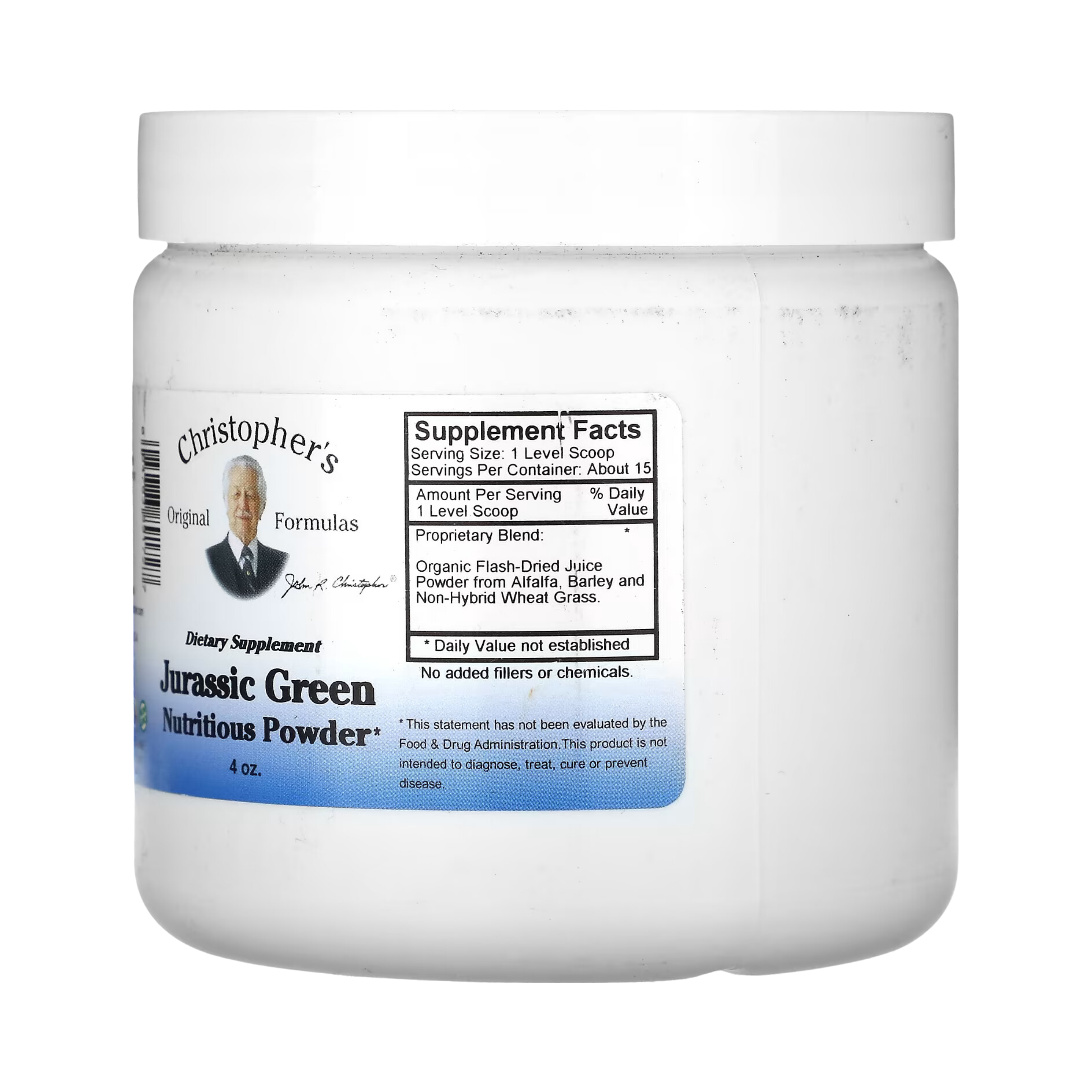 Christopher's Original Formulas, Jurassic Green, 4 Oz Powder