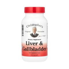 Christopher's Original Formulas, Liver & Gallbladder, 100 Capsules