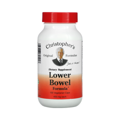 Christopher's Original Formulas, Lower Bowel, 100 Capsules