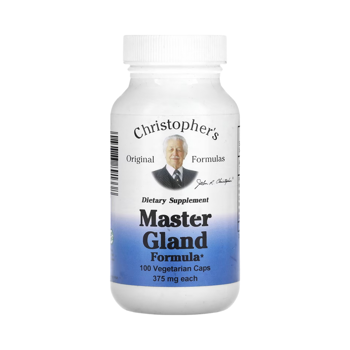 Christopher's Original Formulas, Master Gland, 100 Capsules