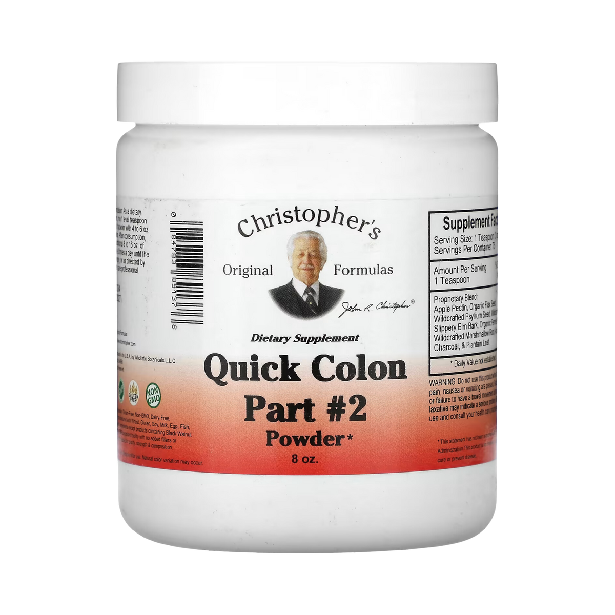 Christopher's Original Formulas, Quick Colon Tonic Part 2, 2 Oz Powder